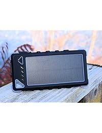 BW distribuidores Panel Solar Cargador   spc16 K 16000 mAh Power Bank   Impermeable, Dual USB, linterna   ligero y compacto   para su iPhone, Android, Tablet. GoPro y más. Outdoor Off Grid la carga