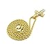 Fashion 21 Micro Cross Pendant 24 inches Various Chain Necklace in Gold Tone (Gold - 2mm 24inches Rope Chain)