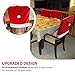AMFOCUS Christmas Chair Back Covers Santa Hat Slipcovers for Chair Decoration 6 Pcs, 2023 Upgraded Christmas Chair Covers