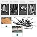 Woodworking Drilling or Chamfer tool,8PCS Wood Plug cutter,6pcs 1/4