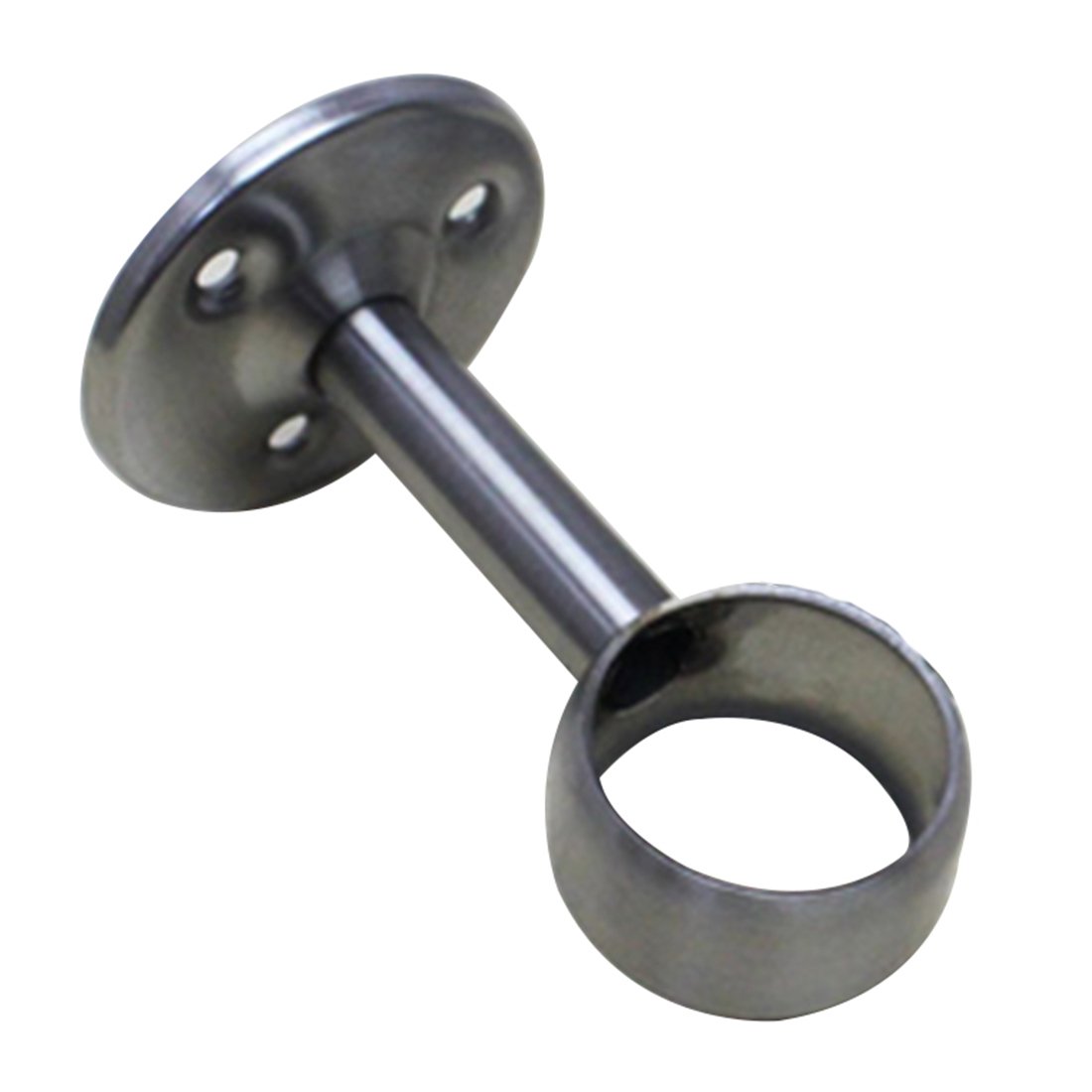 Staffa Per Bastone Tenda In Legno - Rosetta Diametro 35mm, Colore Olmo, Supporto Per Tende E Appendiabiti - Foto 7