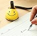 B&S FEEL Set of 2 Smile Face Counter Pen with Adhesive-Backed Base,Black Ink