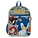 Kids Sonic Backpack 5-Piece Combo School Supplies Set