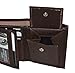 Boys Slim Compact Flap Id and Coin Pocket Trifold Wallet (Dark Brown)