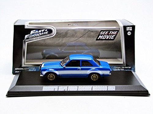 GreenLight Fast and Furious: Fast and Furious 6 (2013) 1974 Ford Escort RS2000 MkI Car (1:43 Scale)