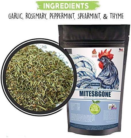 MitesBGone Backyard Chicken Nesting Herbs - Get Rid of 