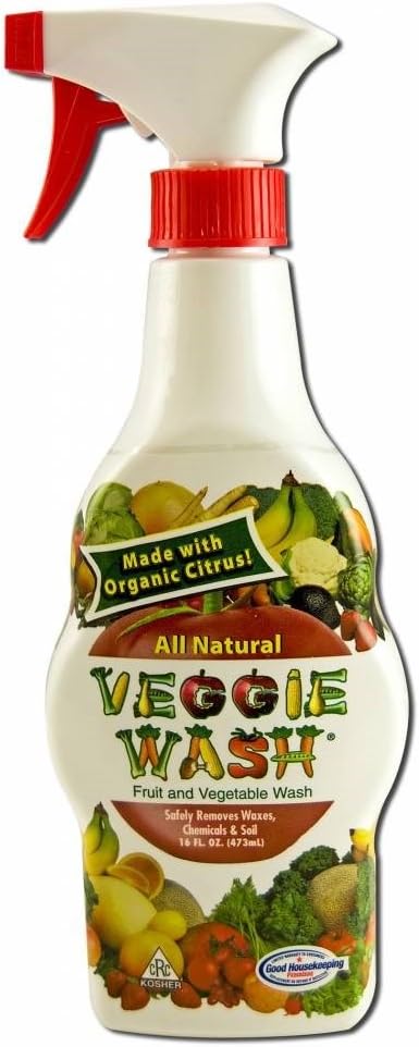 Veggie Wash Spray Bottle 16 oz