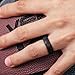 ThunderFit Silicone Rings, 7 Pack Wedding Bands for Women - 5.5 mm Wide
