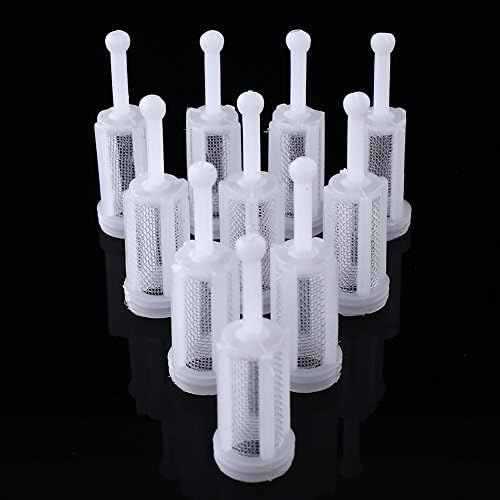 New White Universal 10Pcs Gravity Spray Gun Pot Strainer Filters Mesh 36x11mm Tool Sell High Quality