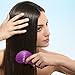 Le Beaute Detangling Hair Brush - Professional Salon Quality Wet and Dry Brush for Tangles w/ No Pain - Perfect For Thick, Wavy, Curly, or Thin Hair on Women, Girls and Kids - Purple