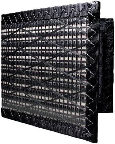 Carbon Fiber RFID Blocking Megafold Bifold ID Wallet