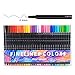 qianshan 30 Colors Fibre Tip 0.4MM Colored Fineliner Pen Fine Point Sketch Drawing Marker - perfect for coloring books for adults