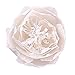 Letjolt Giant Paper Flower Decorations for Wall White Crepe Paper Flower for Wedding Bouquets Thanksgiving Flowers Decorations Baby Shower Nursery Flower Wall Decor( Set 3)