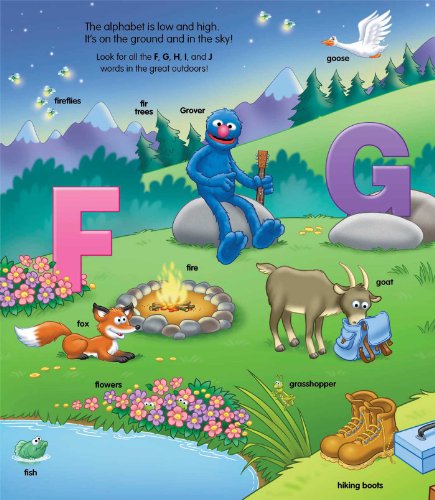 Sesame Street: Elmo's ABC Lift-the-Flap - Thumbnail 3