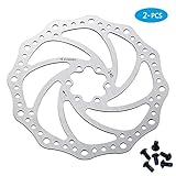 corki 140mm 160mm 180mm 203mm Bike Disc Brake Rotor with 6 Bolts Fit for Road Bike,Mountain Bike,MTB,BMX