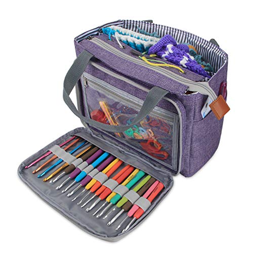 1 Crochet+Storage+Unfinished+Projects+Accessories