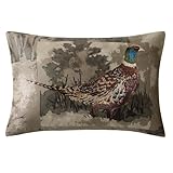 Woolrich Hadley Plaid Oblong Pillow, 12 by 18-Inch, Tan