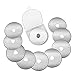 HEADLEY TOOLS 45mm Rotary Cutter Blades 10 Pack Fits Olfa, Fiskars, Replacement Rotary Blade for Arts Crafts Quilting Scrapbooking Sewing, Sharp and Durable