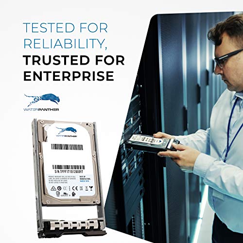1 TB 7.2K RPM NLSAS 2.5in Hot-Plug HDD for Dell PowerEdge Servers | Enterprise Data Center Hard Disk Drive in 13G Caddy | Compatible with 9W5WV 09W5WV 56M6W 400-ALVB 400-ALUQ CFMWR
