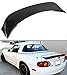 Cuztom Tuning Fits for 1999-2005 Mazda Miata NB 2nd Gen Carbon Fiber High Kick Extended Big Trunk Lid Spoiler Wing