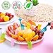 SAKOLLA 36 Pieces Food Picks for Kids, Mini Cartoon Animal Toothpick for Bento Lunch Decorations, Fruit, Cocktail Picks, Sandwich