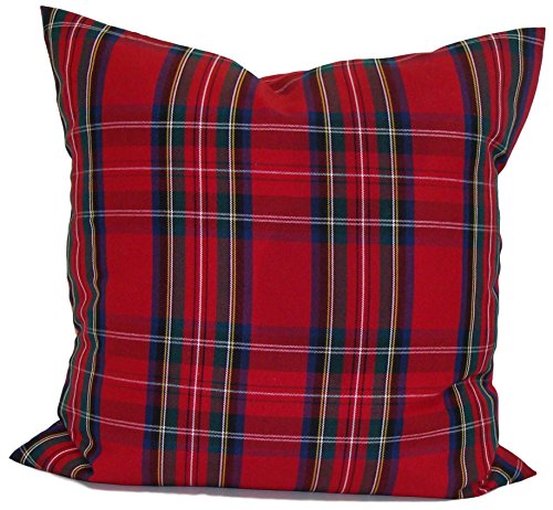 tartan plaid throw pillows