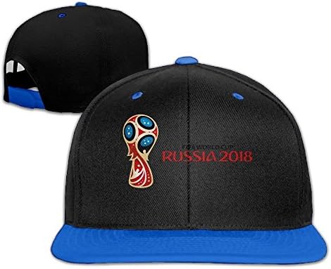 World Cup 2018 Russia Unisex Flat Brim Baseball Hats 100% Cotton Adjustable Hip Hop Caps