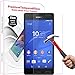 PThink 2.5D Round Edge 0.3mm Ultra Slim Nano Tempered Glass Screen Protector for Sony Xperia Z3 (Not for Xperia Z3v) with 9H Hardness/Anti-scratch/Fingerprint resistant (Sony Xperia Z3)