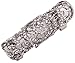YACQ Women's Full Finger Jointed Long Adjustable Ring - Fit Finger Size 7 to 9 - Knuckle Armor Ring - 2-1/2 Inch Long - Halloween Party Costume Accessories Jewelry Gifts (Silver)