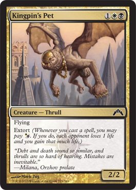 Magic: the Gathering - Kingpin's Pet (173) - Gatecrash