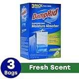 DampRid Moisture Absorber, Fresh Scent( 1 pack of 3)
