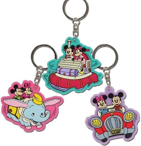 Amazon ミッキー ミニー キーチェーンセット アトラクションデザインシリーズ 19 レトロ ディズニー グッズ お土産 東京ディズニーリゾート限定 おもちゃ ホビー