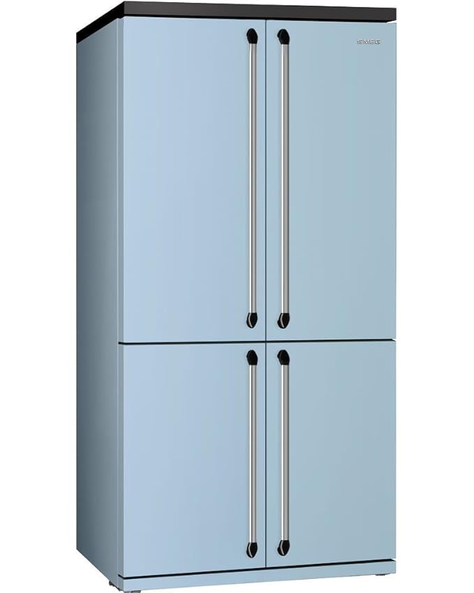 Smeg FQ960PB Independiente 540L A+ Azul nevera puerta lado a lado ...