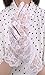 AbbyLexi Women's Vintage Sheer Floral Lace Gloves with Wrist Ruffle, White