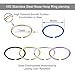 Nose Hoop Rings,18-20G 12Pcs Stainless Steel Body, Multicolor, Size No Size