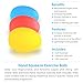 Dimples Excel Squeeze Stress Balls for Hand, Finger and Grip Strengthening - Set of 3 Resistance