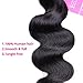 Gabrielle Brazilian Body Wave 3 Bundles 100% Human Hair Bundles 7A Unprocessed Brazilian Virgin Hair Natural Color Hair Extension