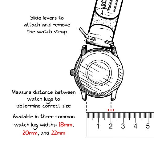 Archer Watch Straps Handmade Horween Leather Quick Release