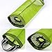 DZT1968 Home Grocery Bag Holder Wall Mount Green Storage Dispenser Plastic Kitchen Organizer 11.5x39.5cm