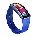Samsung Galaxy Gear Fit Replacement Plastic Band - Retail Packaging - Blue