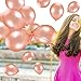 50Pcs 12 Inch 2.8 g/pc Rose Gold Latex Balloons -Bachelorette Wedding Baby Shower Rose Party Supplies and Decorations