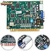 Marwey Classical Arcade Video Games 60 in 1 PCB Jamma Board Motherboard CGA/VGA Output High Resolution Manual