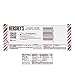 HERSHEY'S Holiday Candy Cane Bar, Mint with Candy Bits 1.55 oz. (Pack of 24)