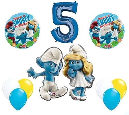 Les Schtroumpfs Fete D Anniversaire Fournitures Schtroumpf Et Schtroumpfette 5eme Smurfy Anniversaire Decorations De Ballon Amazon Ca Jeux Et Jouets Les Schtroumpfs Fete D Anniversaire Fournitures Schtroumpf Et Schtroumpfette 5eme Smurfy Anniversaire Decorations De Ballon Amazon Ca Jeux Et Jouets