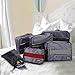 INTEY Packing Cubes Travel Cube Luggage Organizer Waterproof Packing Cubes 5 Cubes 1 Carry Bag