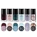Maniology (formerly bmc) Snowflake Waltz Nail Stamping Polish Collection (B226 to B230) - Nutcracker Ballet Christmas Inspired Creative Nail Art Laquer