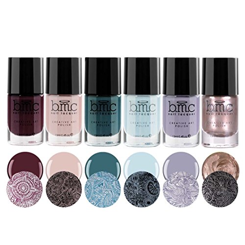 Maniology (formerly bmc) Snowflake Waltz Nail Stamping Polish Collection (B226 to B230) - Nutcracker Ballet Christmas Inspired Creative Nail Art Laquer Maniology (formerly bmc) Snowflake Waltz Nail Stamping Polish Collection (B226 to B230) - Nutcracker Ballet Christmas Inspired Creative Nail Art Laquer