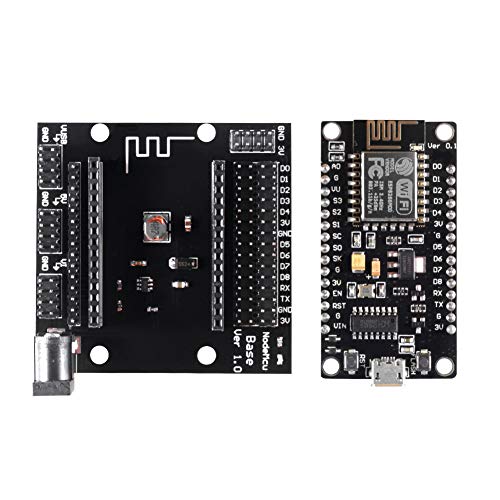 MELIFE ESP8266 Development Board, NodeMCU Lua V3 WiFi Testing DIY Board with CH340G USB Base Shield Set - Thumbnail 6