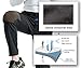Gash Hao Mens Snow Ski Waterproof Softshell Snowboard Pants Outdoor Hiking Fleece Lined Zipper Bottom Leg
