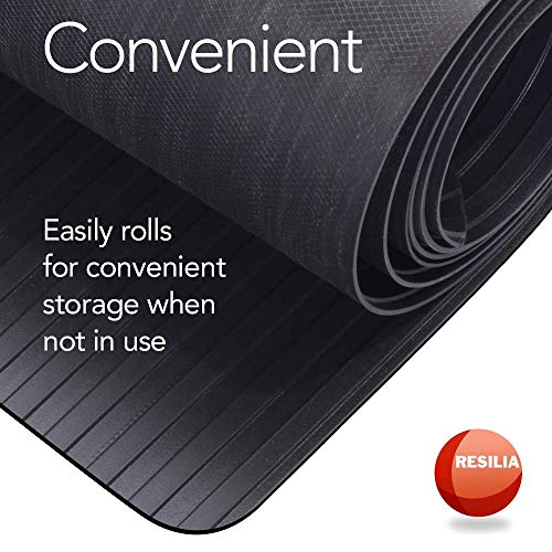 image for Resilia Heavy-Duty Protective Hard Floor Mat-for Exercise Equipment, B
